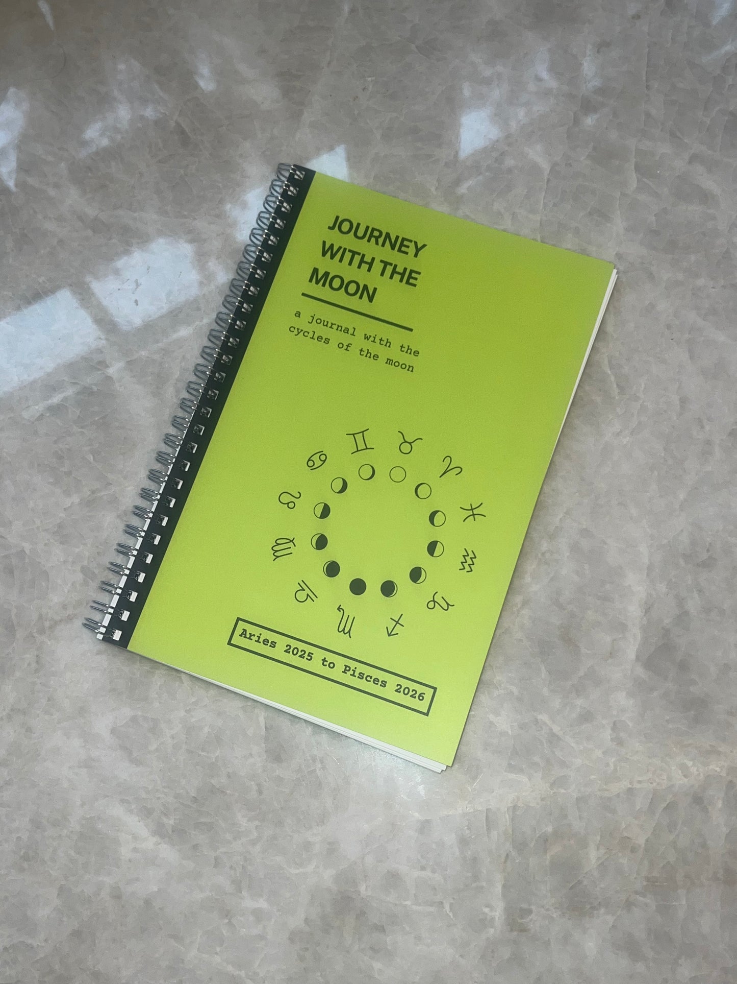 Journey with the Moon Journal