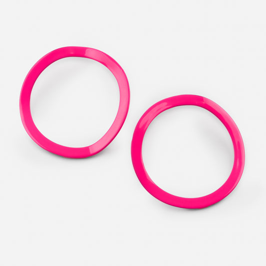 Pink Hoops
