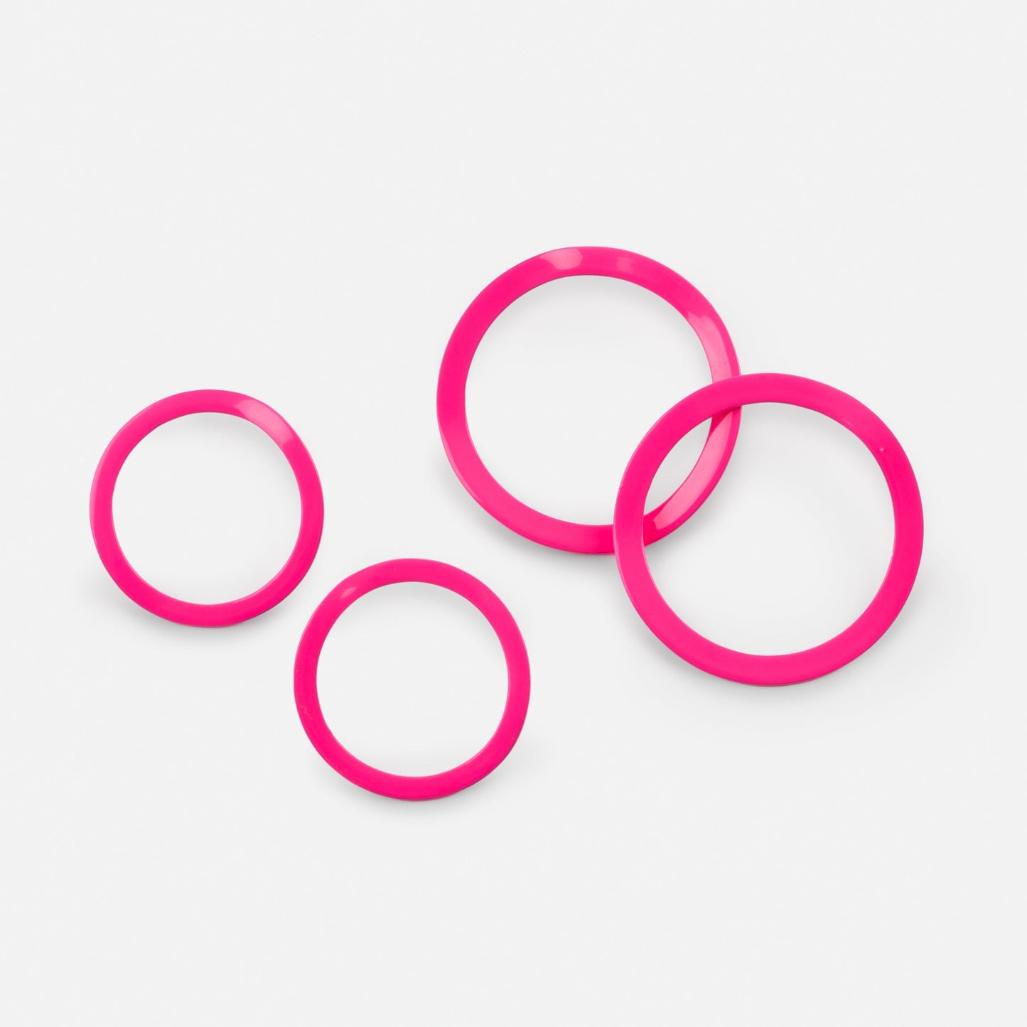 Neon Green Hoops