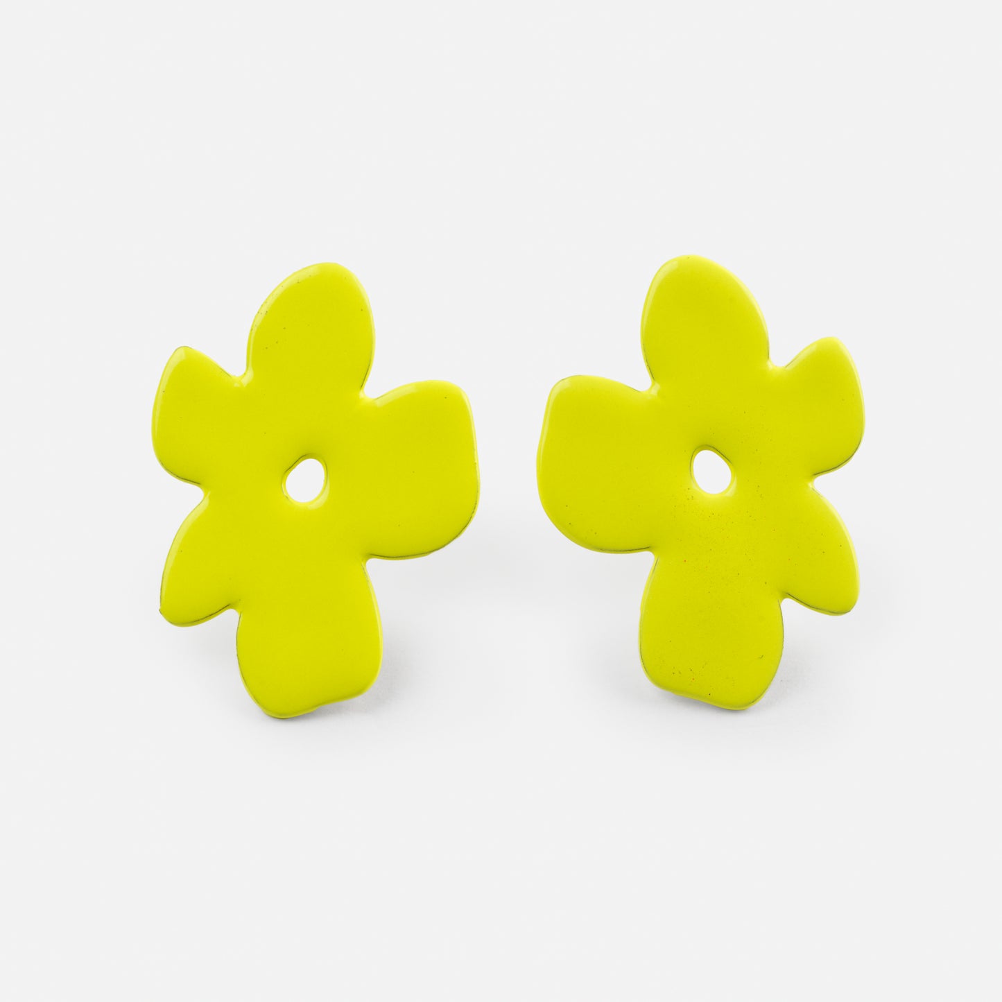 Puffy Flowers in Glow Yellow