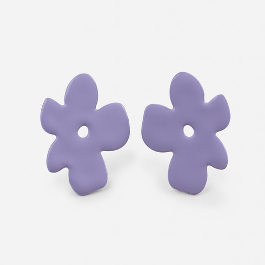 Puffy Flowers in Lavender