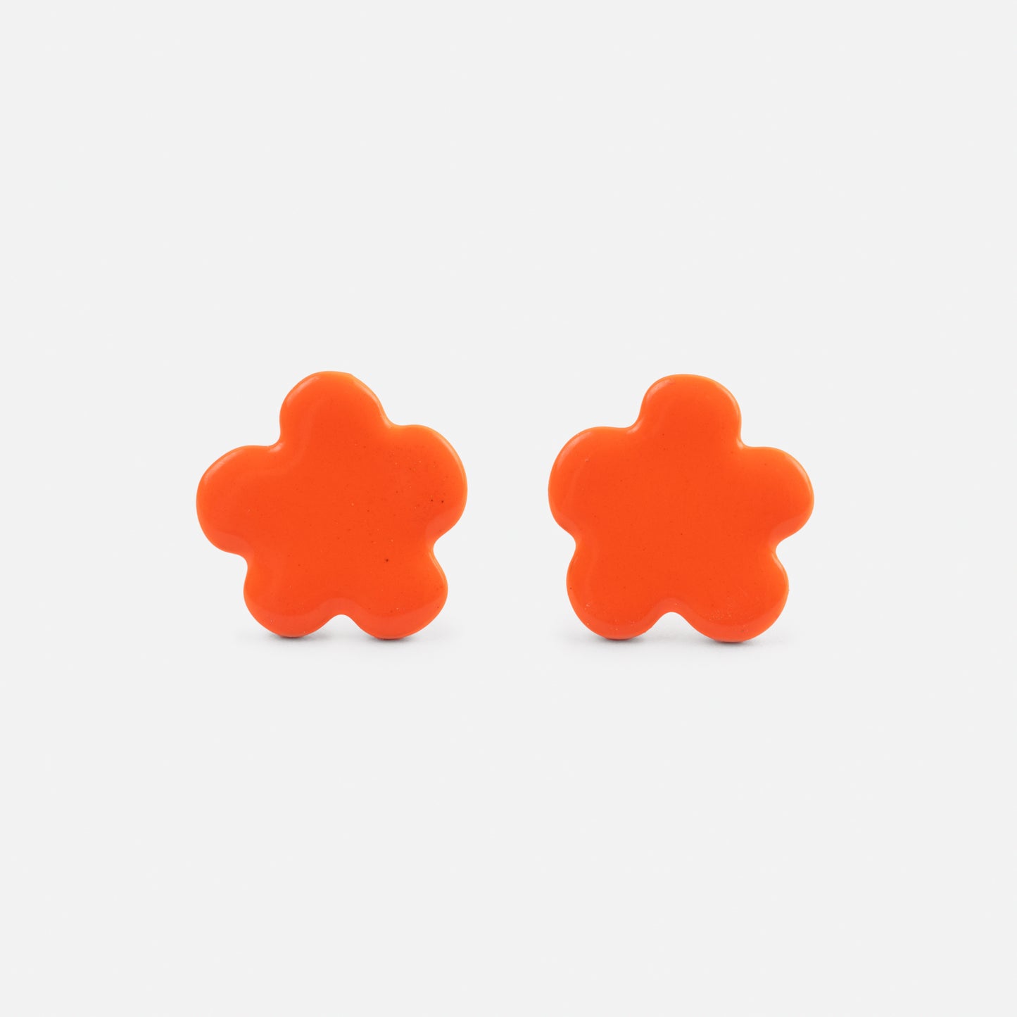 Lil Flowers in Radiant Orange