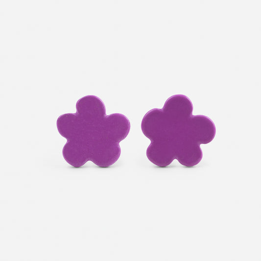 Lil Flowers in Neon Purple