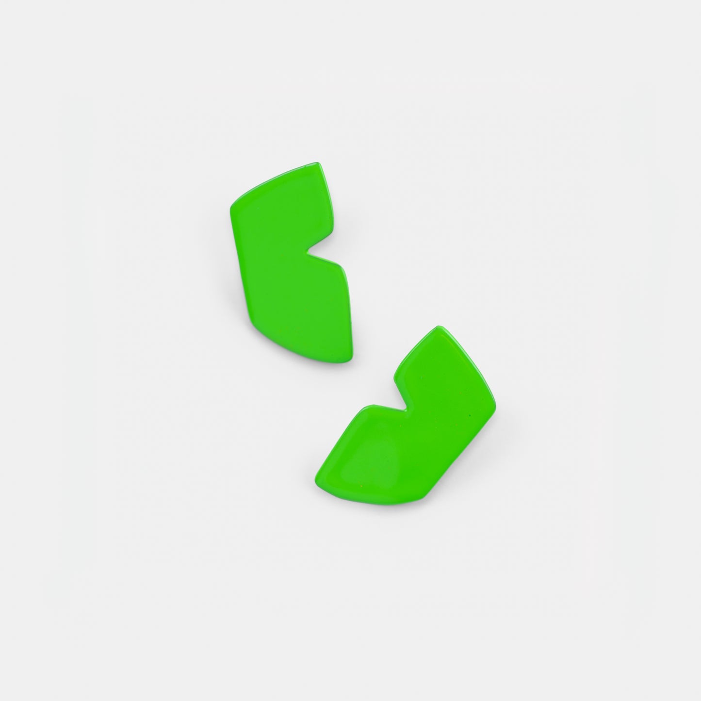 Tiny Favorite Forms in Neon Green