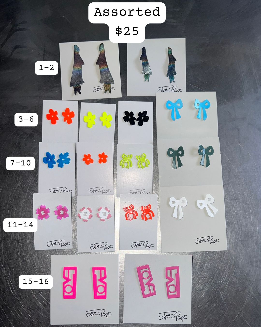 Assorted Earrings