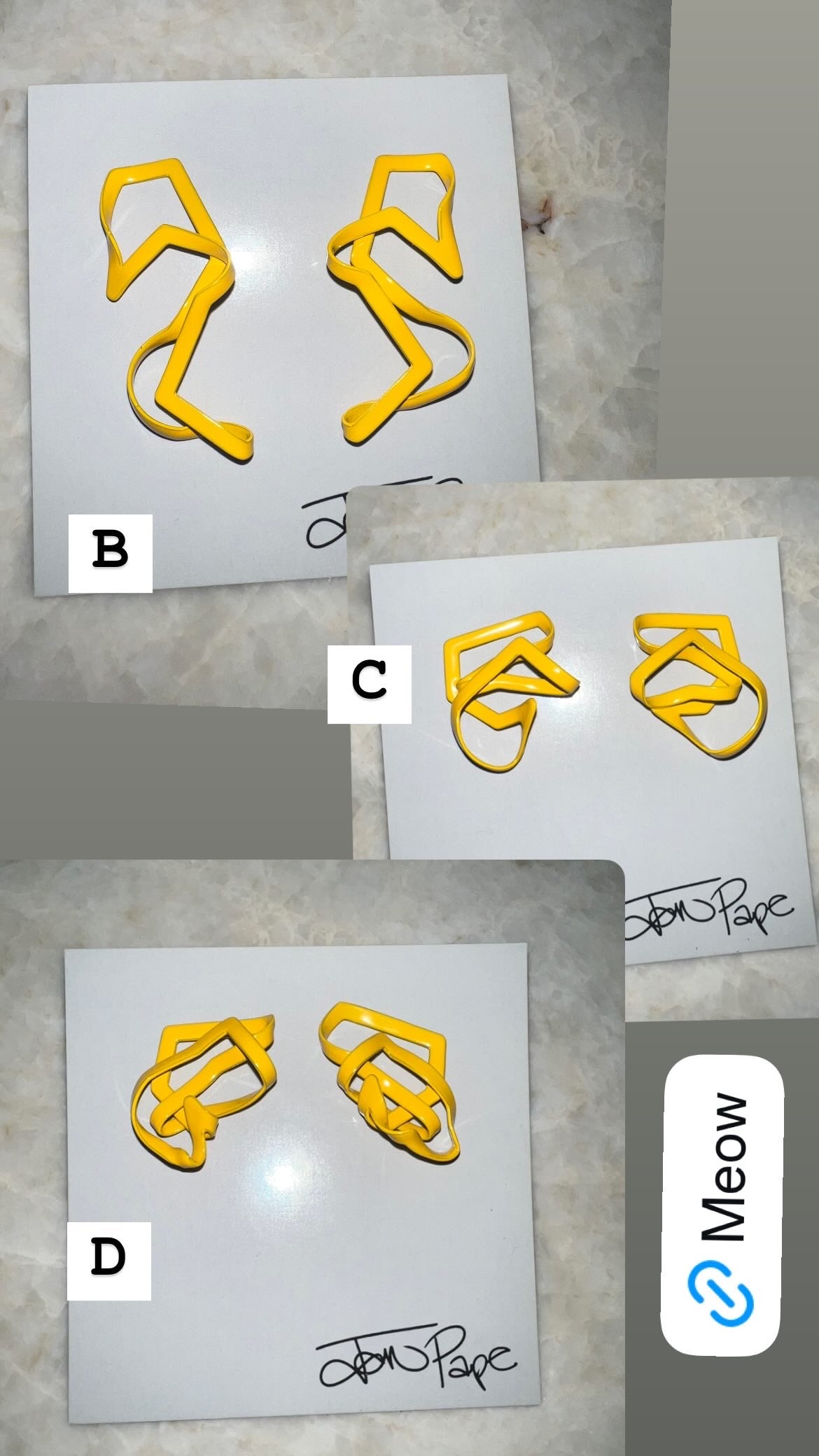 In-Motion Sculpture Earrings Story Sale!