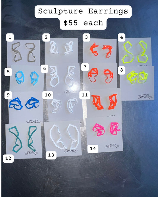 In-Motion Sculpture Earrings