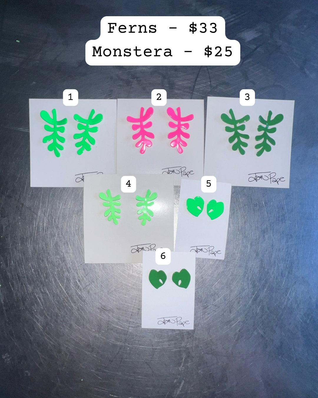 Leafy Earrings
